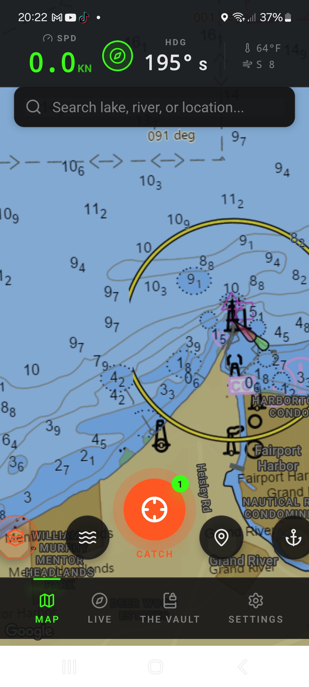 Coastal & Great Lakes Bathymetry